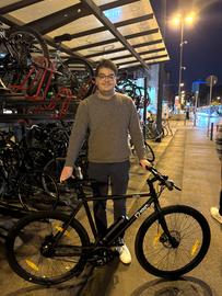 E-Bike-Gewinner Julius aus Frankfurt